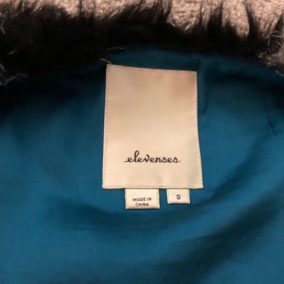 Anthropologie Elevenses Ostrich Fur Vest Small - Picture 4 of 7